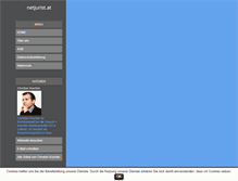 Tablet Screenshot of netjurist.at